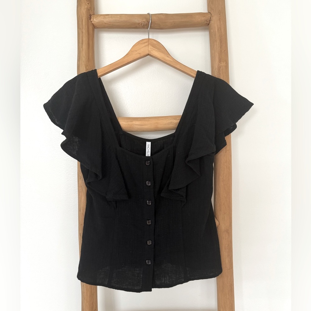NWT Rachel Pally 100% cotton button down blouse